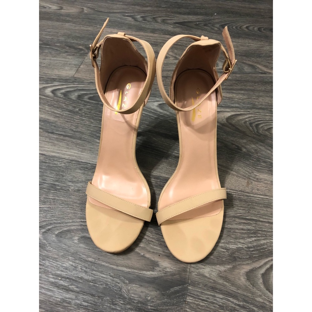 Glaze Nude Heels